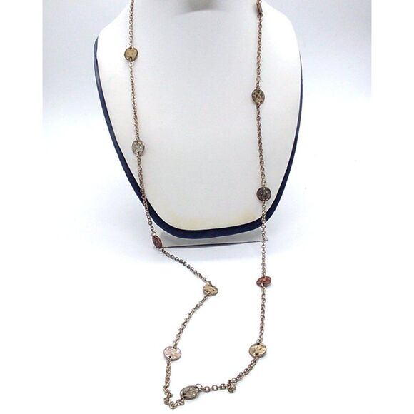 Premier Designs Jewelry - Premier Designs 38-41" Disc Gold Tone Necklace